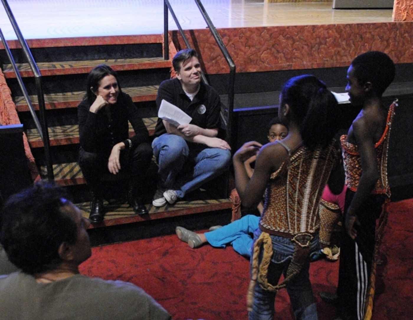 Photo Flash: THE LION KING Celebrates 15th Anniversary - Go Inside the Rehearsal!  Image