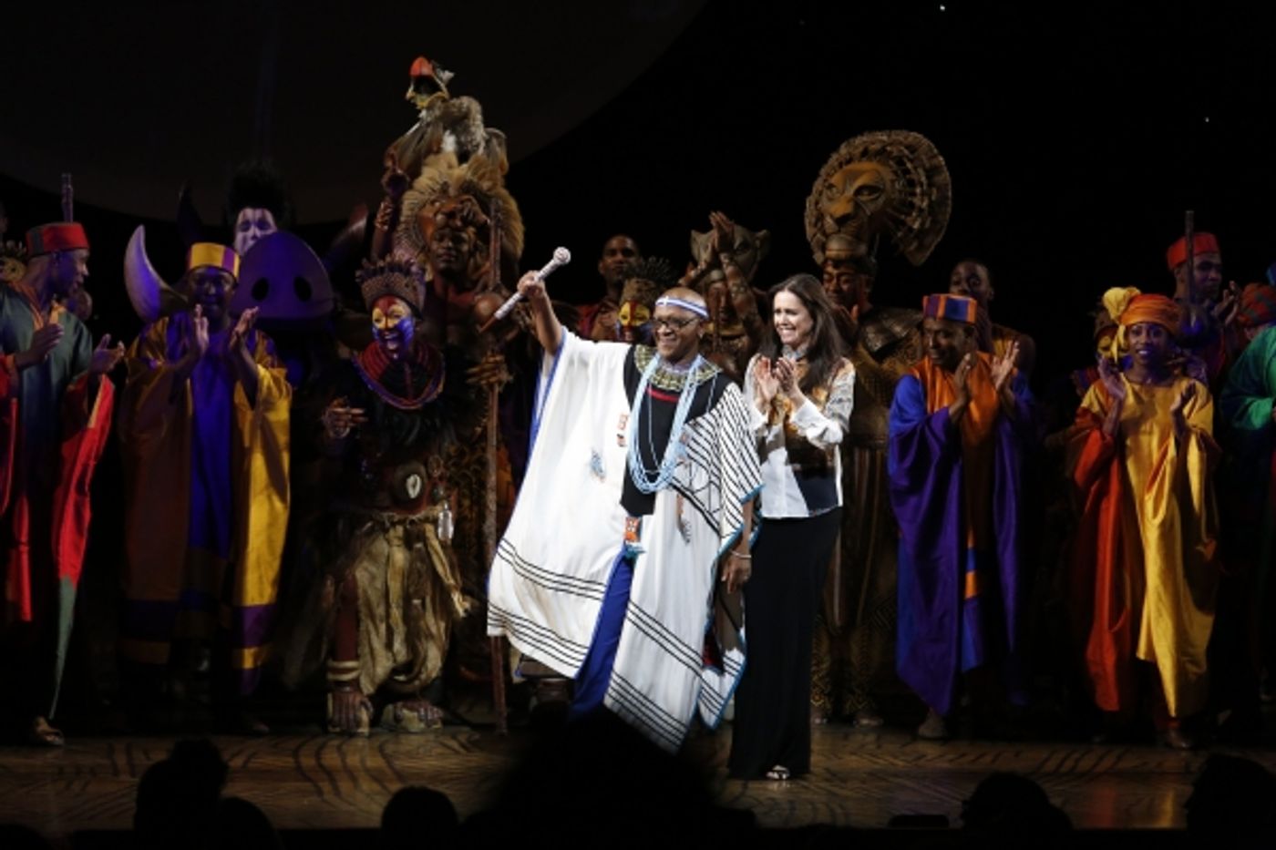 Photo Flash: THE LION KING Celebrates 15th Anniversary - Go Inside the Rehearsal!  Image