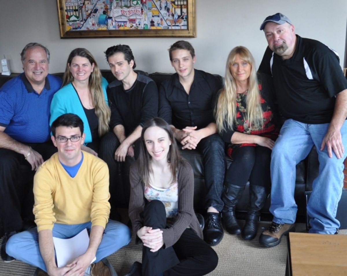 Stewart F. Lane, Bonnie Comley, Rob Pedini, Ian Biesinger, Kathy Curtis, Bob Bartlett, David Mangiamele, Alyssa Renzi at 