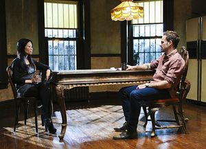 Lucy Liu, Jonny Lee Miller Photo