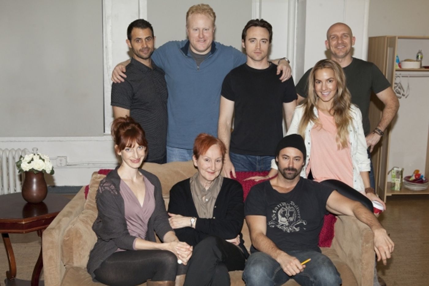 Photo Coverage: In Rehearsal with the Cast of LET'S KILL GRANDMA THIS CHRISTMAS  Image