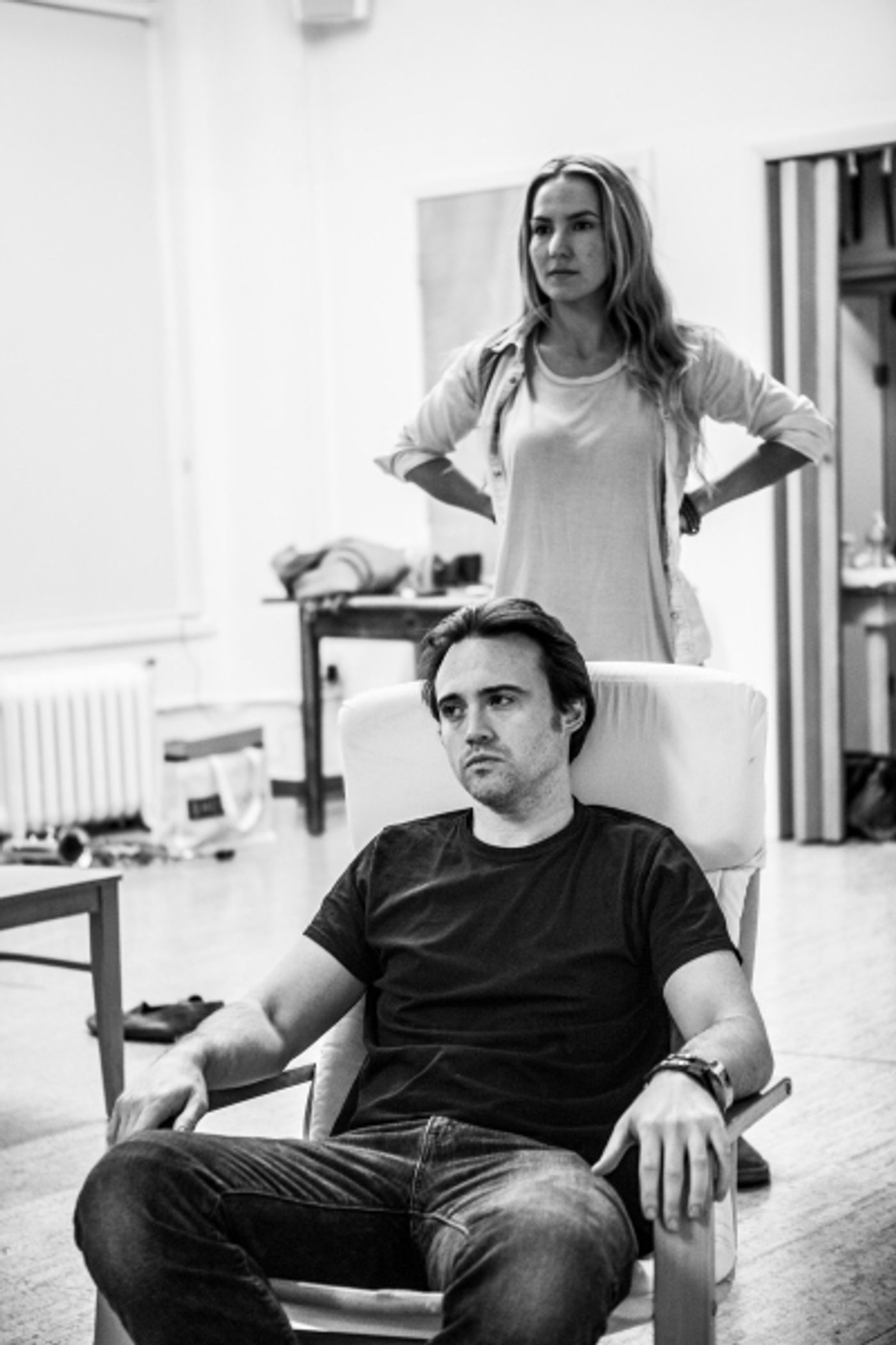 Photo Coverage: In Rehearsal with the Cast of LET'S KILL GRANDMA THIS CHRISTMAS  Image