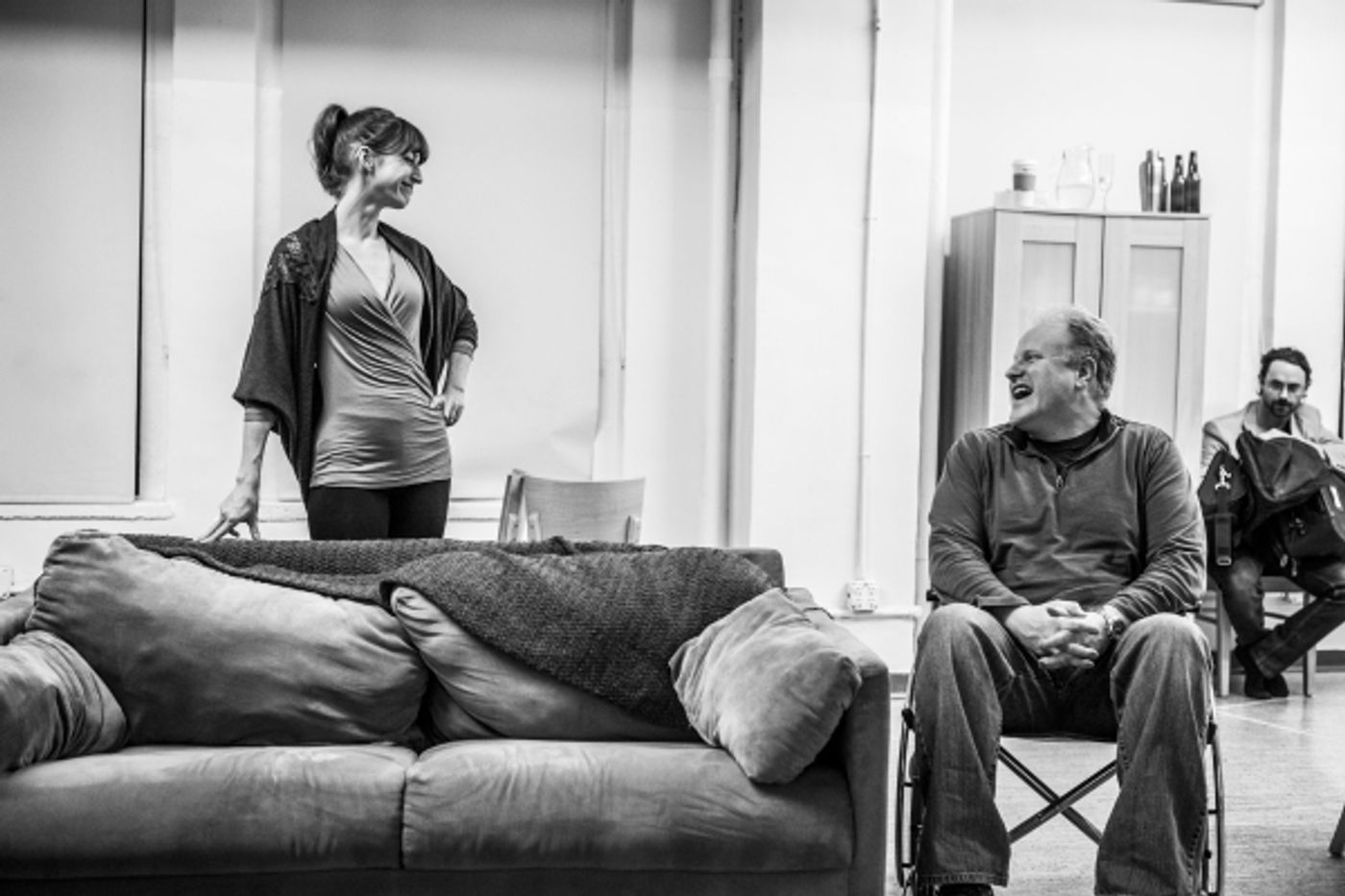 Photo Coverage: In Rehearsal with the Cast of LET'S KILL GRANDMA THIS CHRISTMAS  Image