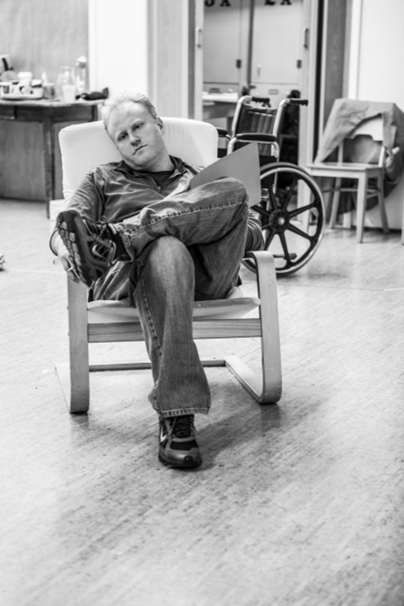 Photo Coverage: In Rehearsal with the Cast of LET'S KILL GRANDMA THIS CHRISTMAS  Image