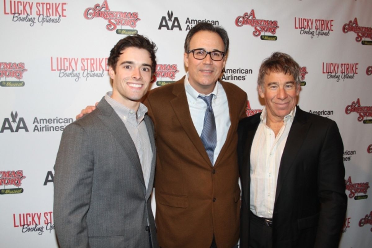 Corey Cott, John Bucchino and Stephen Schwartz at 