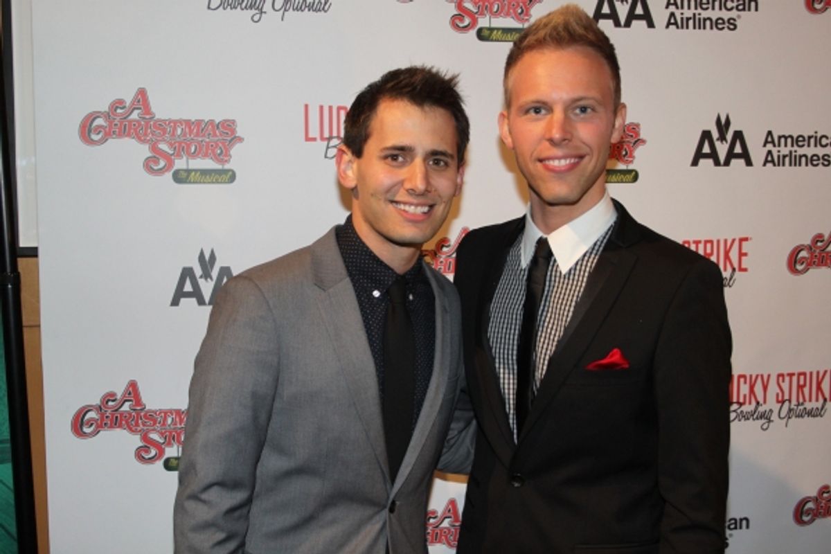 Benj Pasek and Justin Paul at 