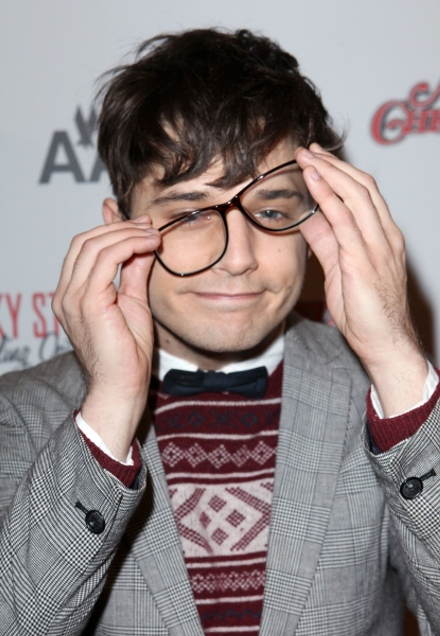 Photo Coverage: A CHRISTMAS STORY Opening Night Red Carpet - 'Ralphie Specs' Photo Booth Special! Image