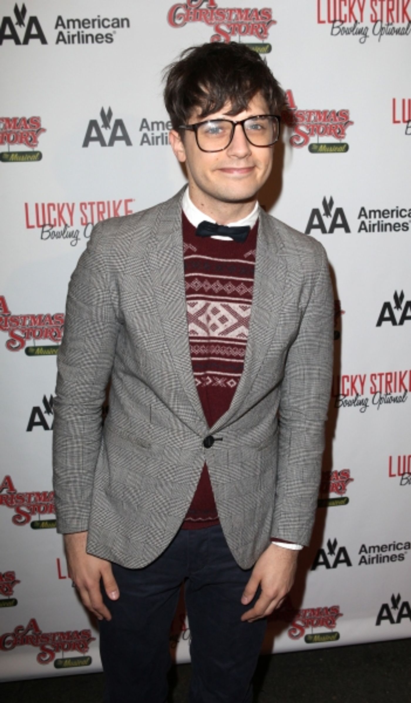 Photo Coverage: A CHRISTMAS STORY Opening Night Red Carpet - 'Ralphie Specs' Photo Booth Special! Image