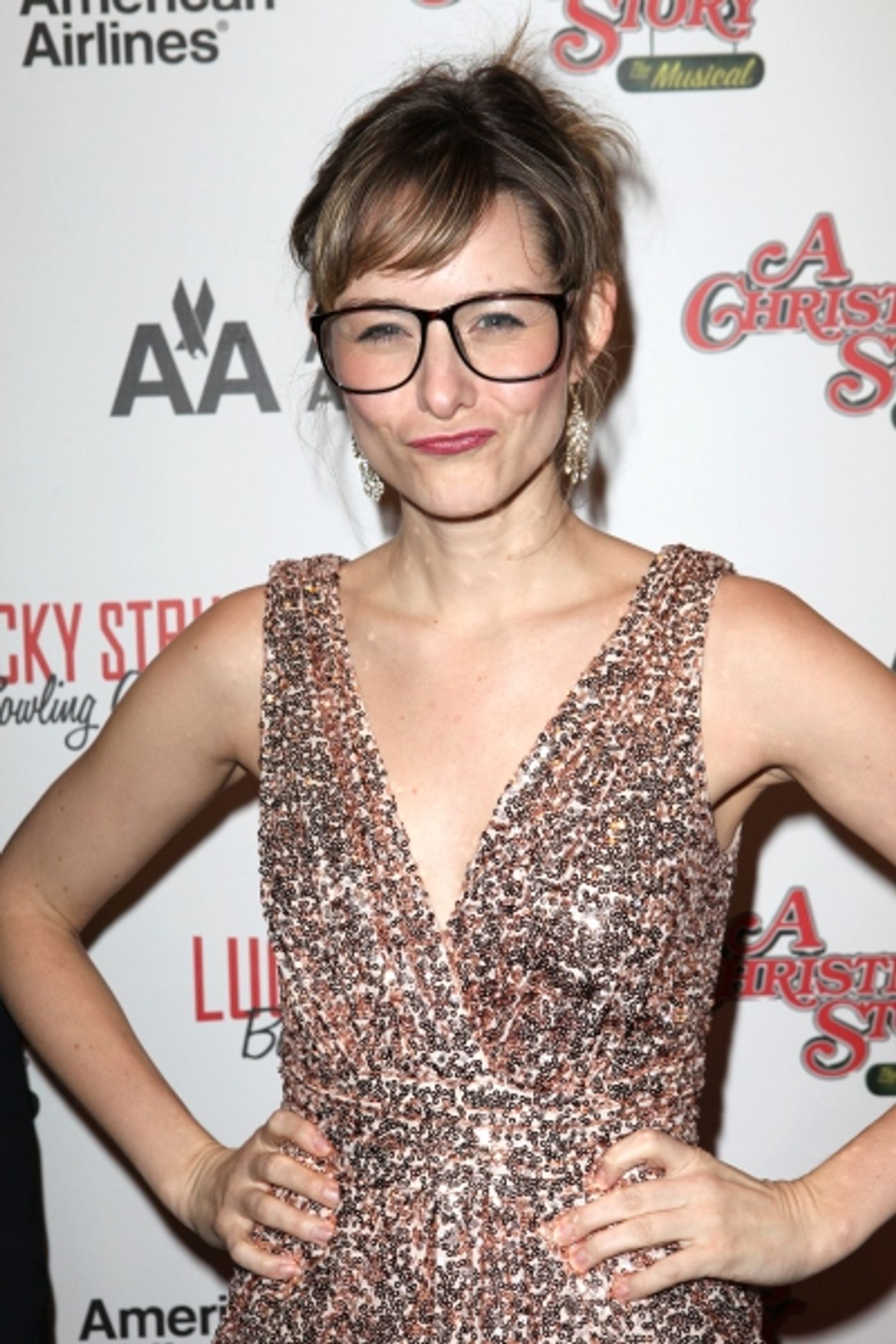Photo Coverage: A CHRISTMAS STORY Opening Night Red Carpet - 'Ralphie Specs' Photo Booth Special! Image