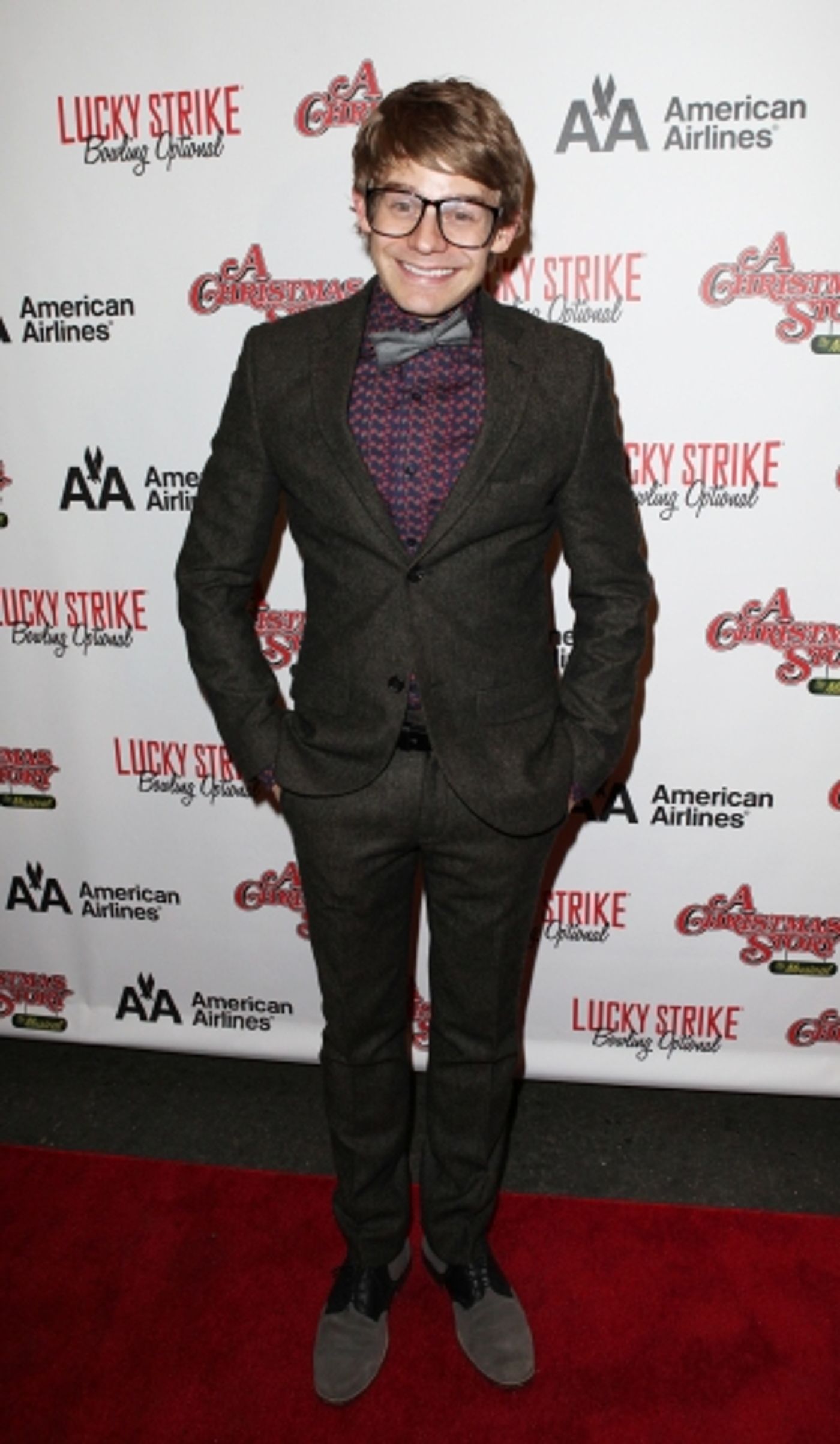 Photo Coverage: A CHRISTMAS STORY Opening Night Red Carpet - 'Ralphie Specs' Photo Booth Special! Image