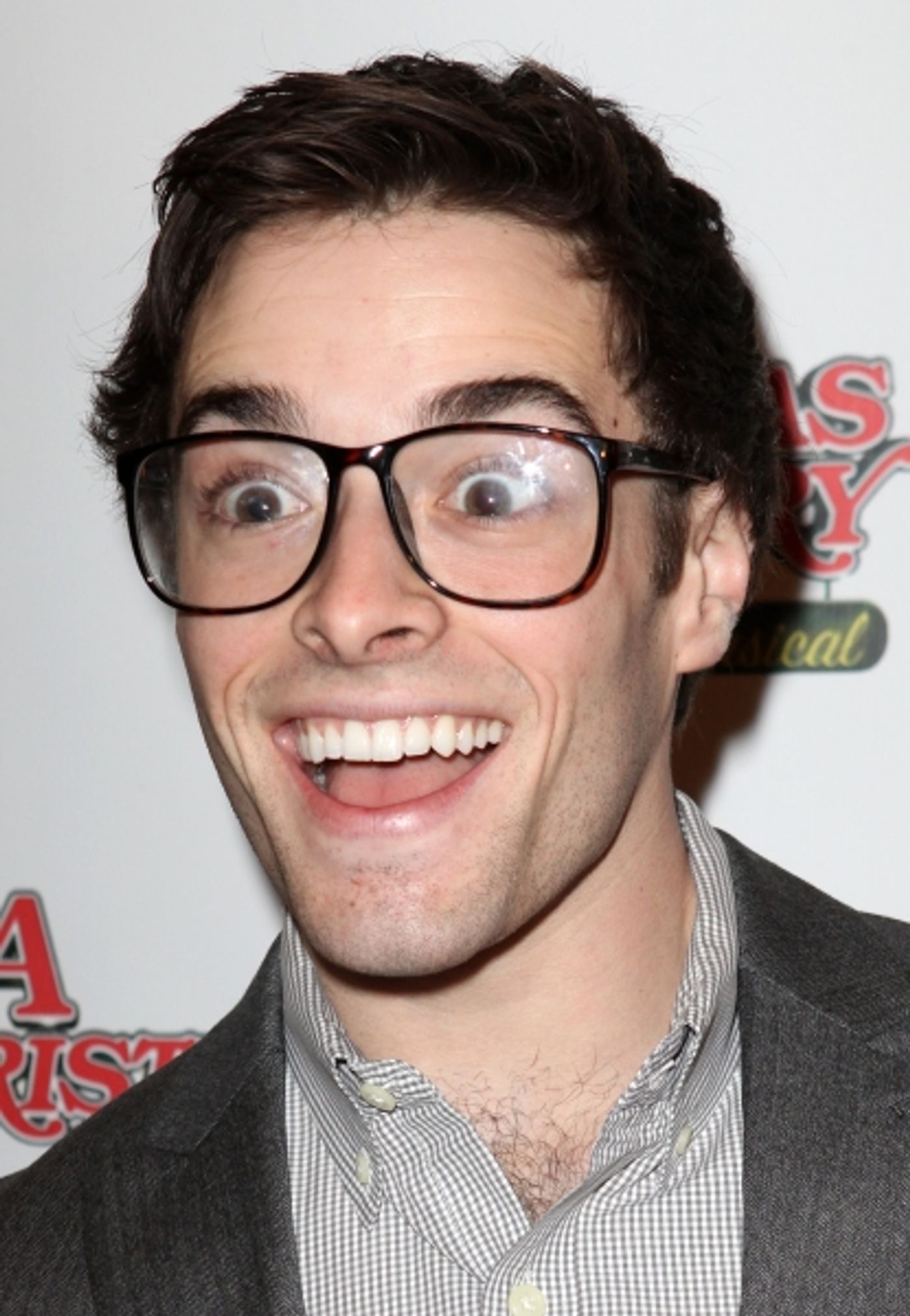 Photo Coverage: A CHRISTMAS STORY Opening Night Red Carpet - 'Ralphie Specs' Photo Booth Special! Image