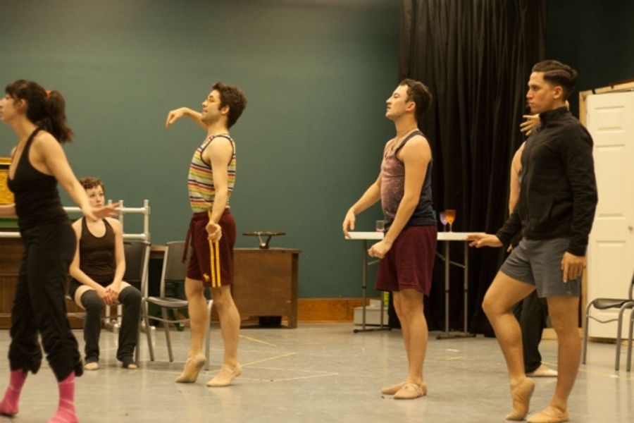 Photo Flash: Sneak Peek at Chase Brock, Arielle Campbell and More in Rehearsals for Flat Rock's THE NUTCRACKER Image