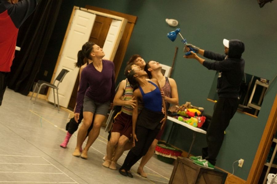Photo Flash: Sneak Peek at Chase Brock, Arielle Campbell and More in Rehearsals for Flat Rock's THE NUTCRACKER Image