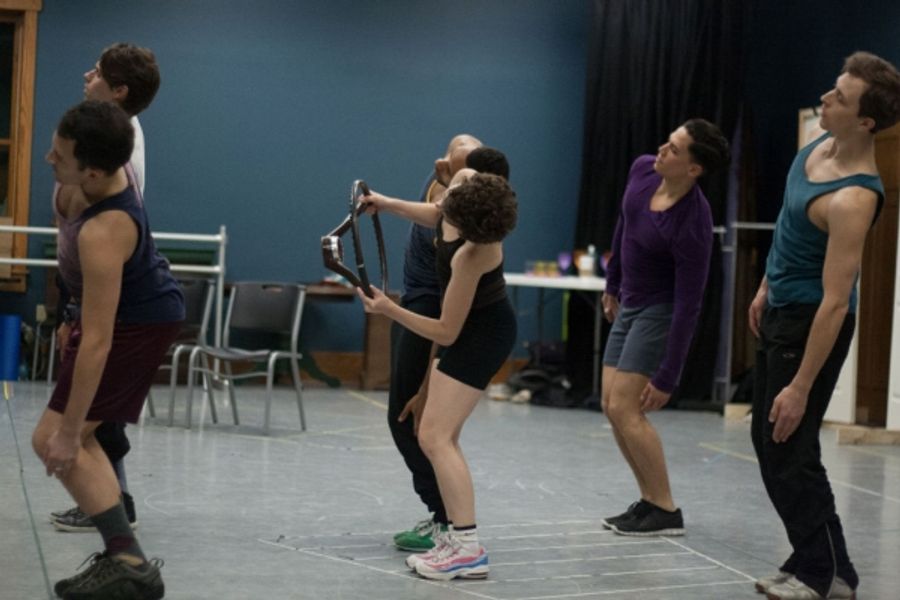 Photo Flash: Sneak Peek at Chase Brock, Arielle Campbell and More in Rehearsals for Flat Rock's THE NUTCRACKER Image