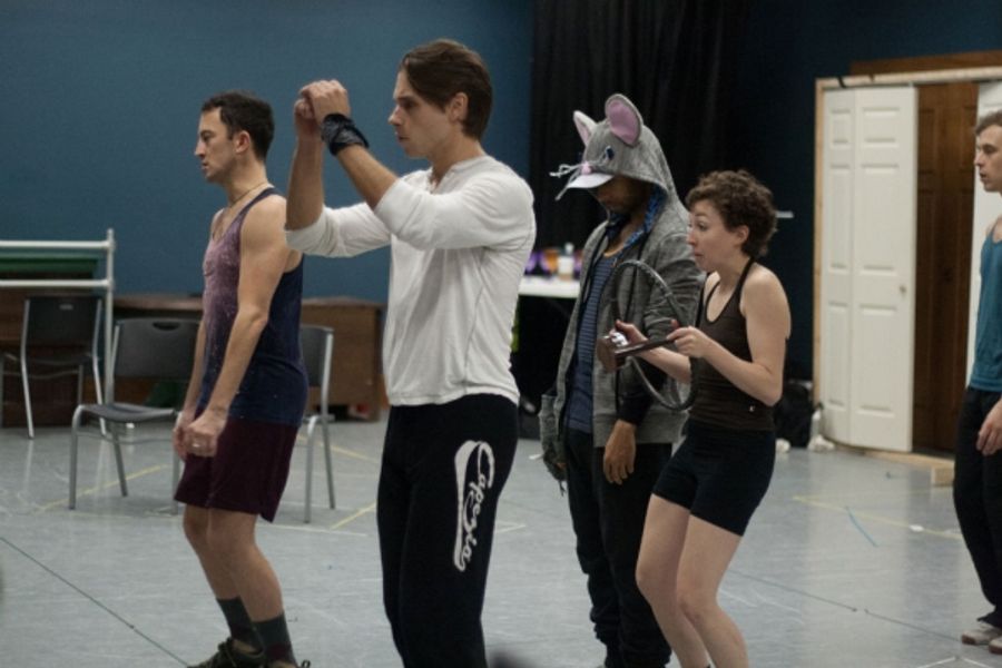 Photo Flash: Sneak Peek at Chase Brock, Arielle Campbell and More in Rehearsals for Flat Rock's THE NUTCRACKER Image