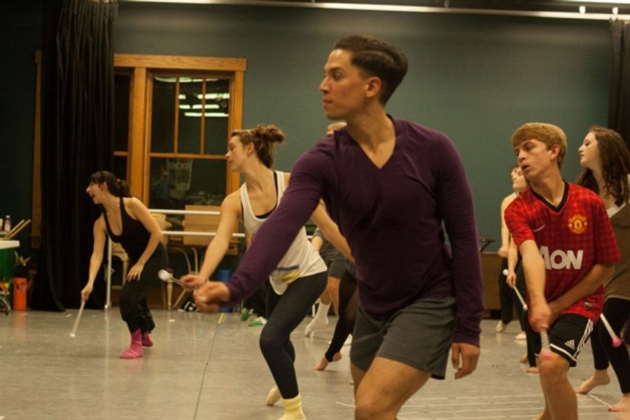 Photo Flash: Sneak Peek at Chase Brock, Arielle Campbell and More in Rehearsals for Flat Rock's THE NUTCRACKER Image