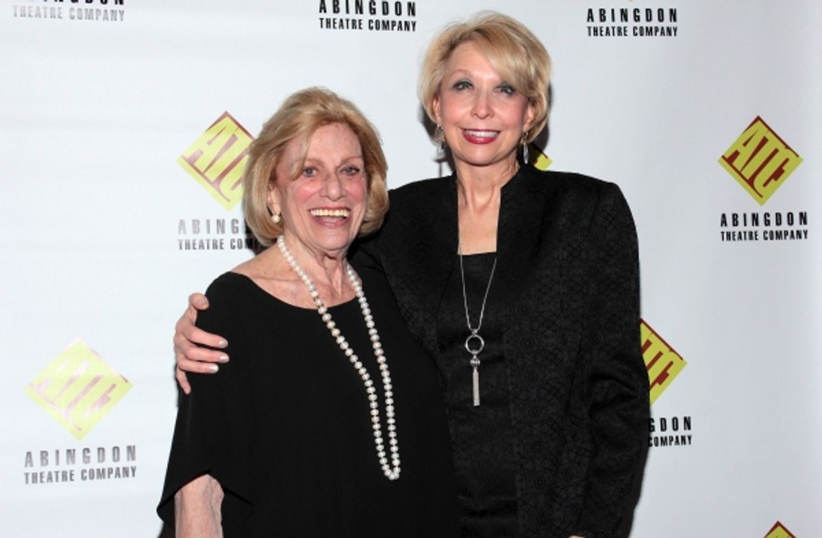 Shirley Herz, Julie Halston at 