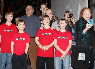 Kirsten Wyatt with Dan Lauria, Zac Ballard, John Bolton, Erin Dilly & Company  Photo