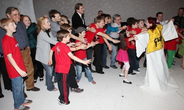 Kirsten Wyatt with Dan Lauria, Erin Dilly, Johnny Rabe, John Bolton & Zac Ballard & C Photo