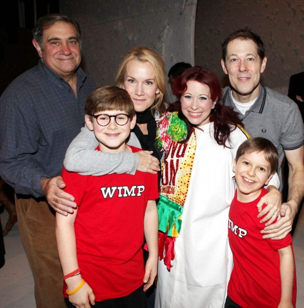 Kirsten Wyatt with Dan Lauria, Erin Dilly, Johnny Rabe, John Bolton & Zac Ballard at 