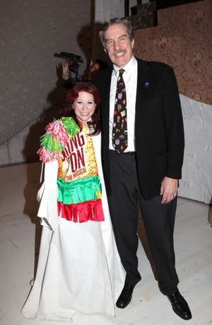 Kirsten Wyatt & Nick Wyman (AEA President) @ BroadwayWorld Kirsten Wyatt & Nick Wyman (AEA President) Photo