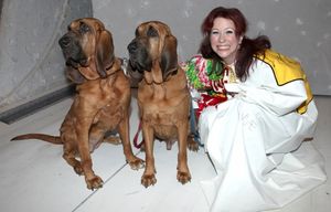 Kirsten Wyatt with Pete & Lily @ BroadwayWorld Kirsten Wyatt with Pete & Lily Photo