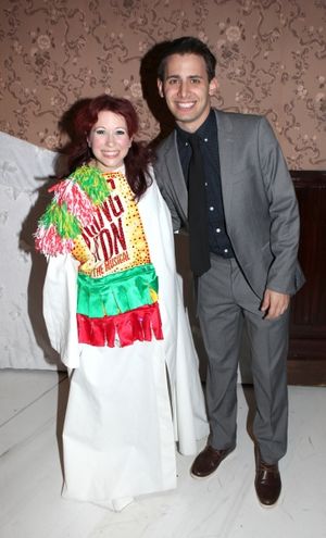 Kirsten Wyatt & Benj Pasek @ BroadwayWorld Kirsten Wyatt & Benj Pasek Photo