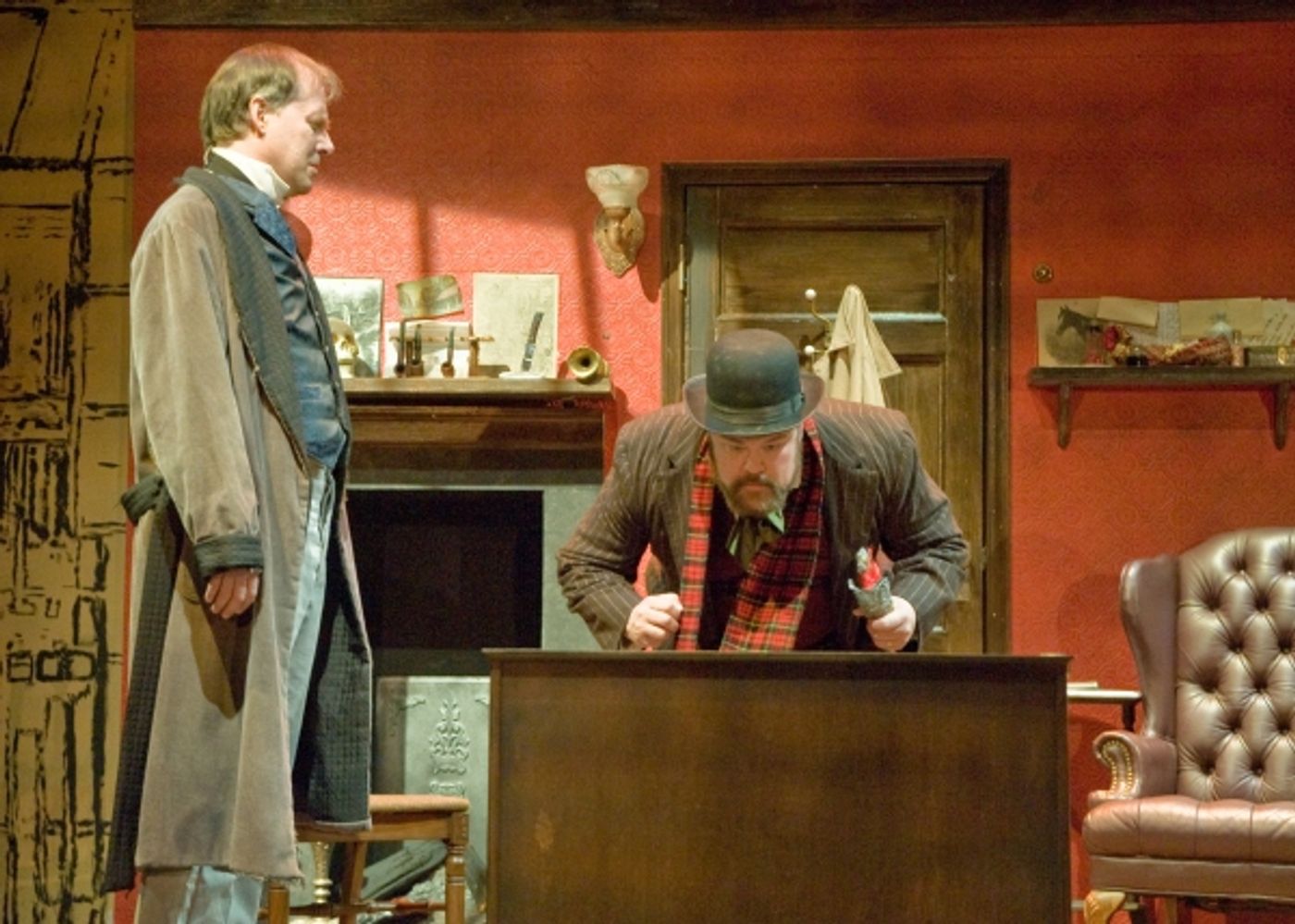 Photo Flash: First Look at Taproot Theatre's SHERLOCK HOLMES AND THE CASE OF THE CHRISTMAS CAROL  Image
