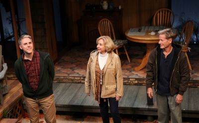 Ian Lithgow, Michael Learned & Peter Strauss Photo