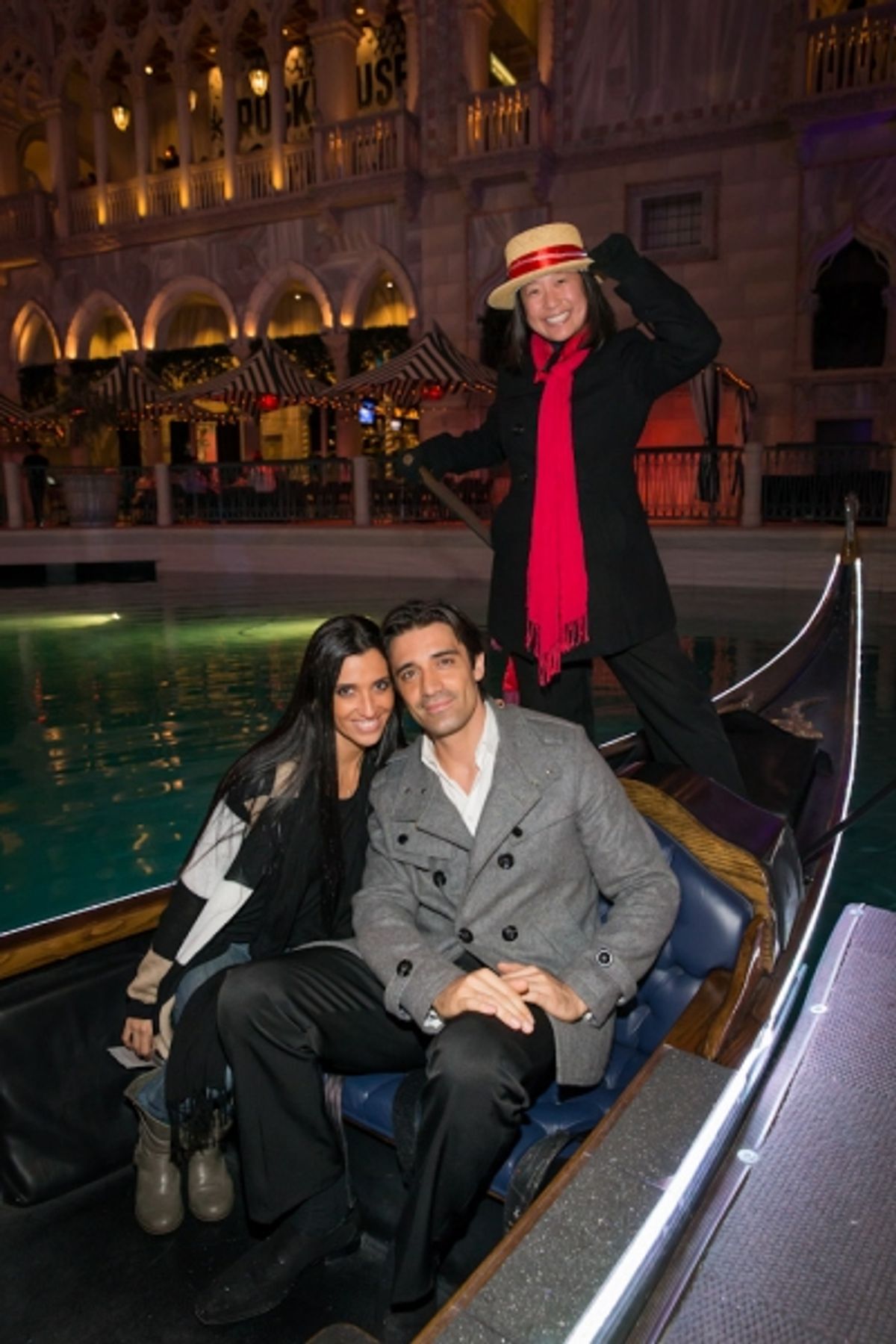Gilles Marini and Wife at 