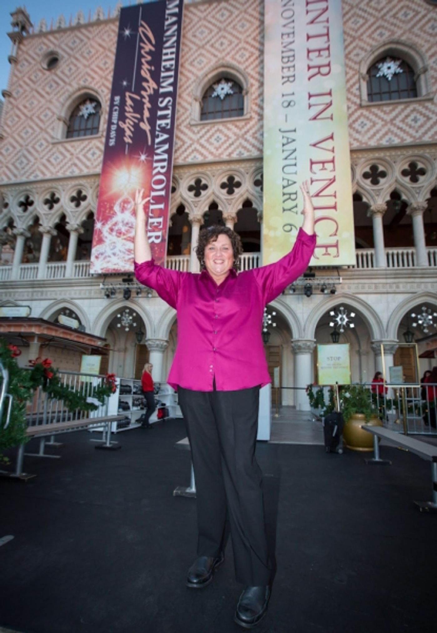 Photo Flash: RECAP - The Venetian and The Palazzo Kick Off WINTER IN VENICE With Gilles Marini, Dot-Marie Jones and Chip Davis! Photos Inside!  Image