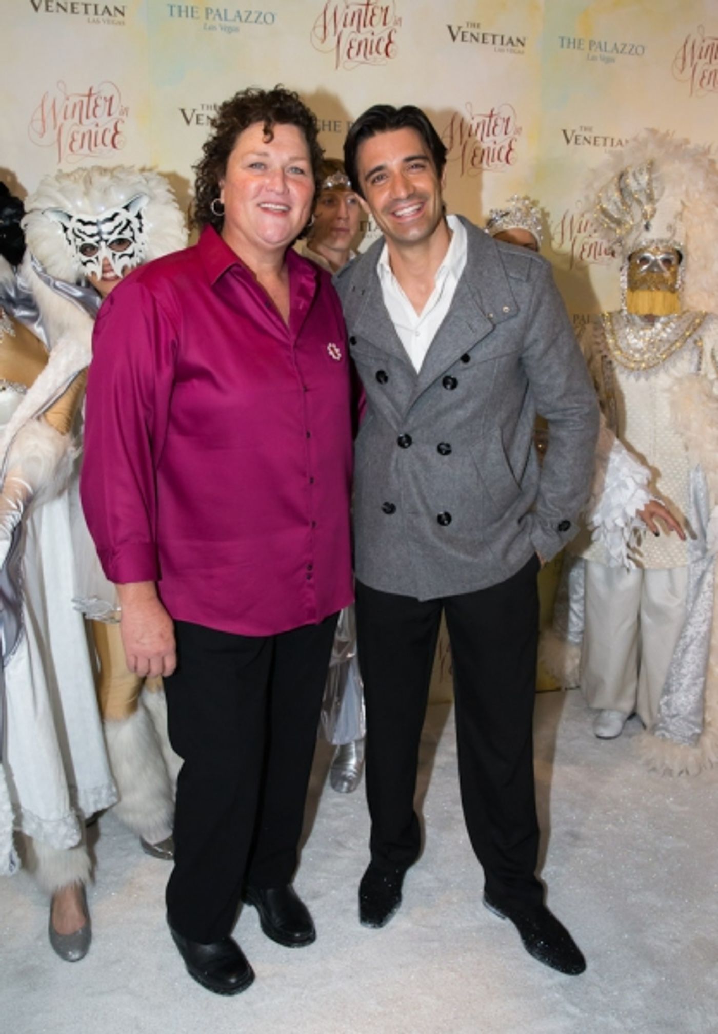 Photo Flash: RECAP - The Venetian and The Palazzo Kick Off WINTER IN VENICE With Gilles Marini, Dot-Marie Jones and Chip Davis! Photos Inside!  Image