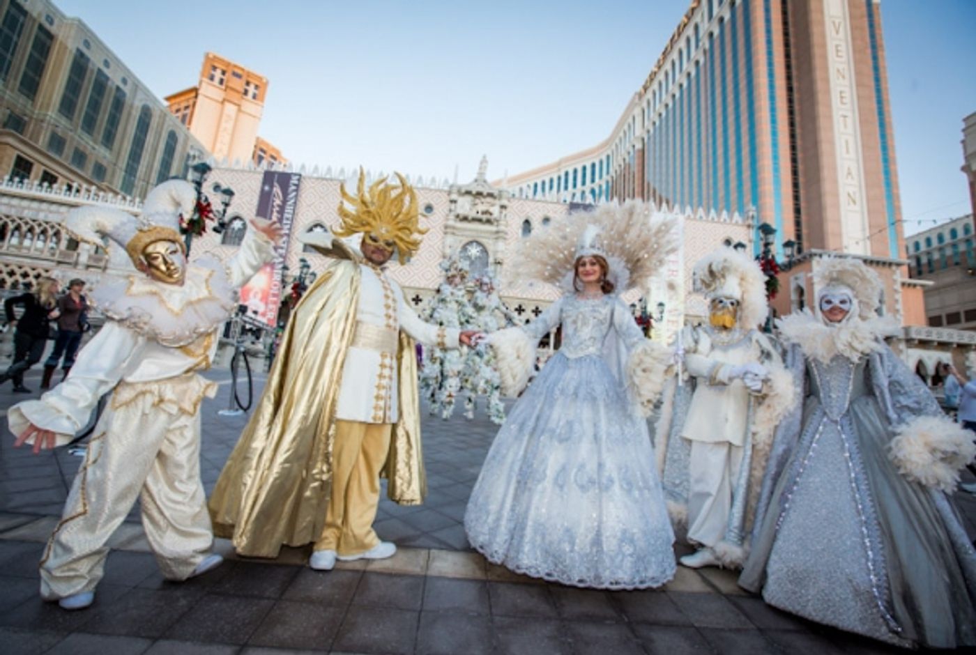 Photo Flash: RECAP - The Venetian and The Palazzo Kick Off WINTER IN VENICE With Gilles Marini, Dot-Marie Jones and Chip Davis! Photos Inside!  Image