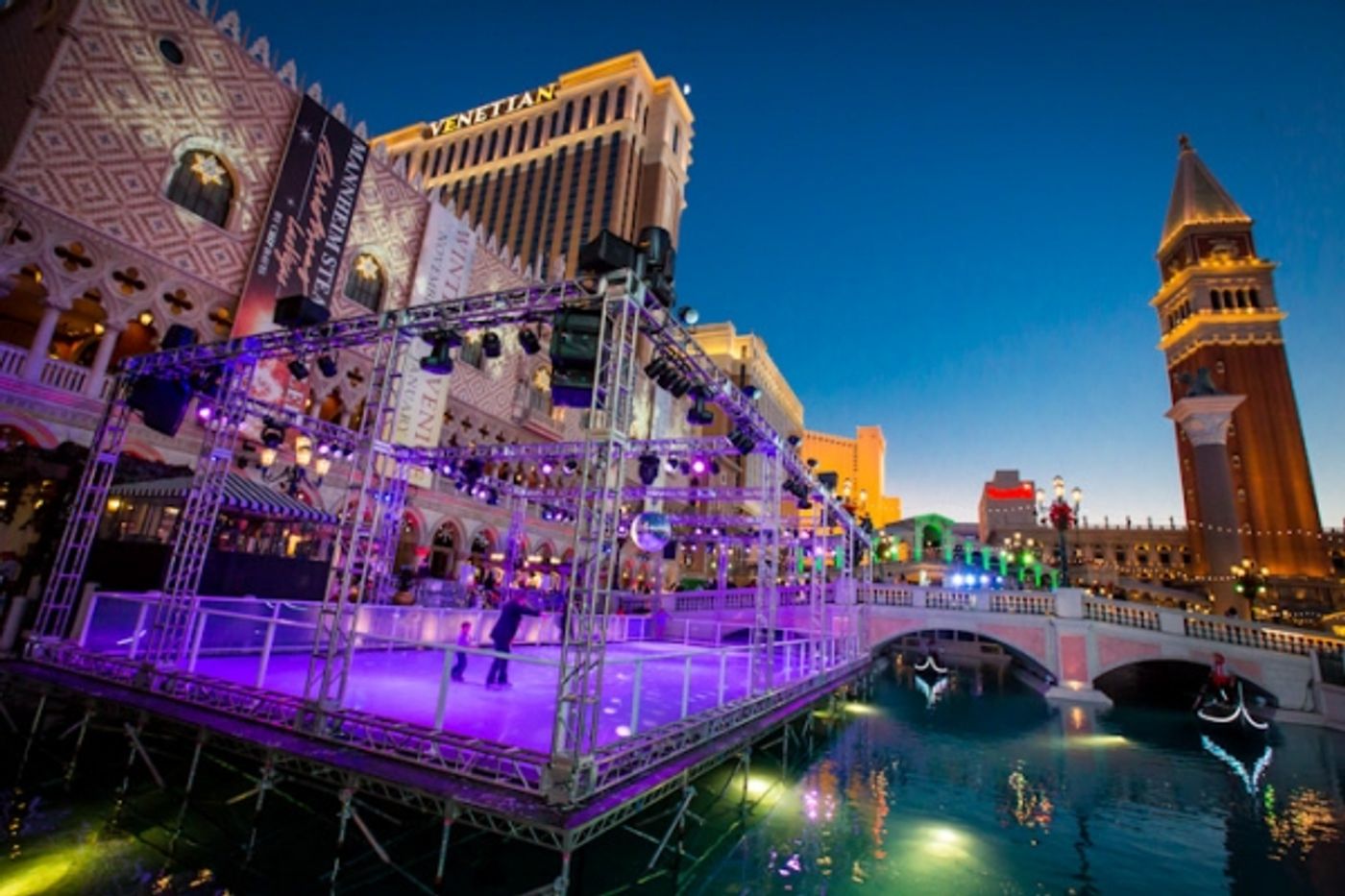 Photo Flash: RECAP - The Venetian and The Palazzo Kick Off WINTER IN VENICE With Gilles Marini, Dot-Marie Jones and Chip Davis! Photos Inside!  Image