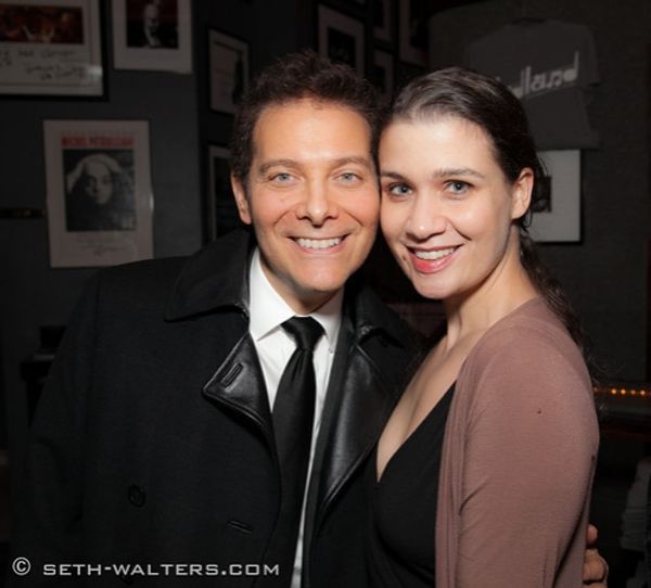 Michael Feinstein and Maude Maggart Photo