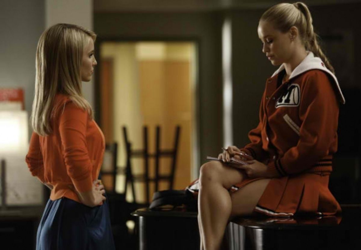 Dianna Agron, Becca Tobin at 