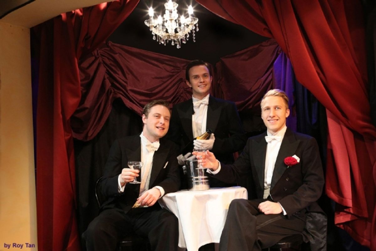 Stephen Ashfield, Craig Fletcher, and Ensemble at 