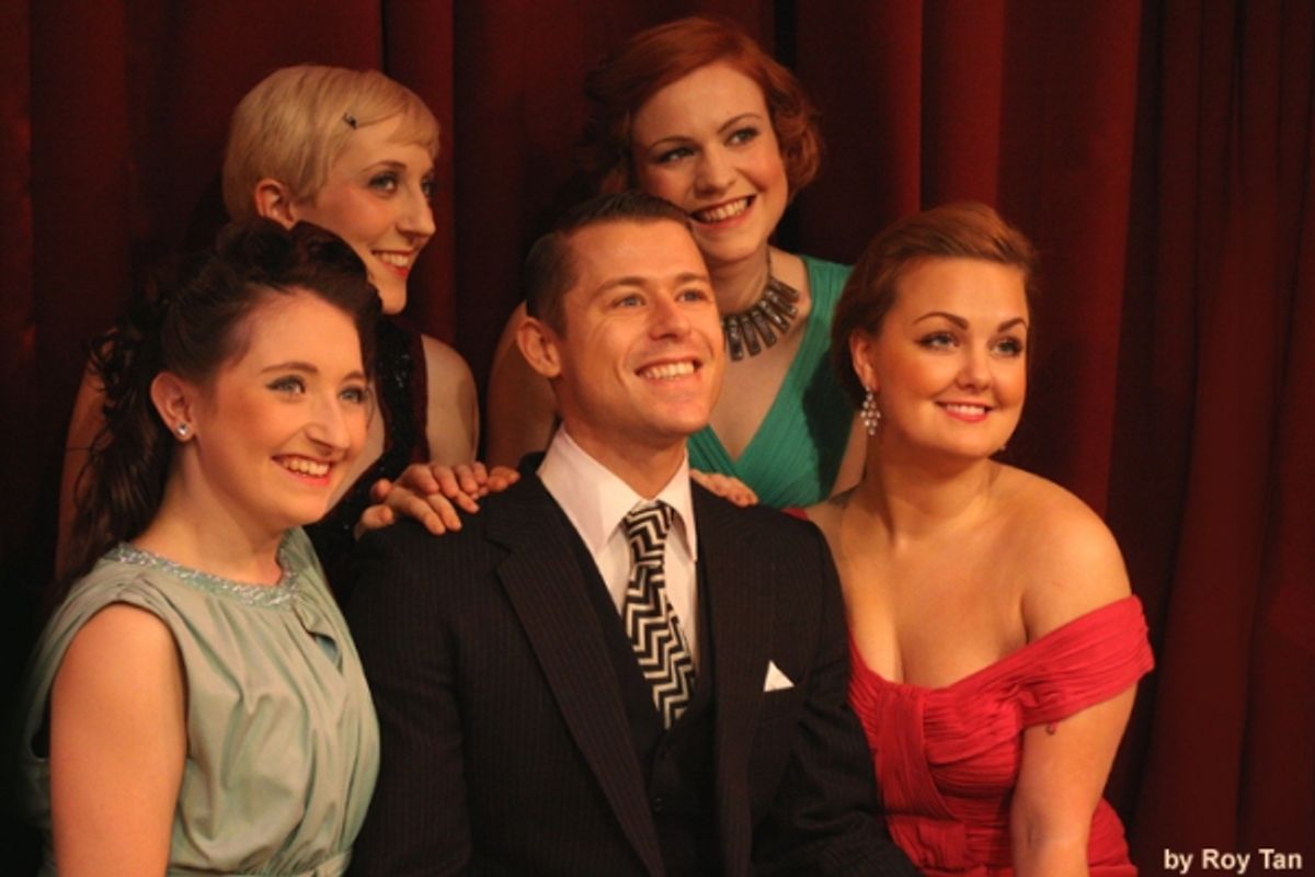 John Jo Flynn and Ensemble at  First Look at BOY MEETS BOY at Jermyn Street Theatre