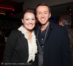 Ashley Brown and Andrew Lippa Photo