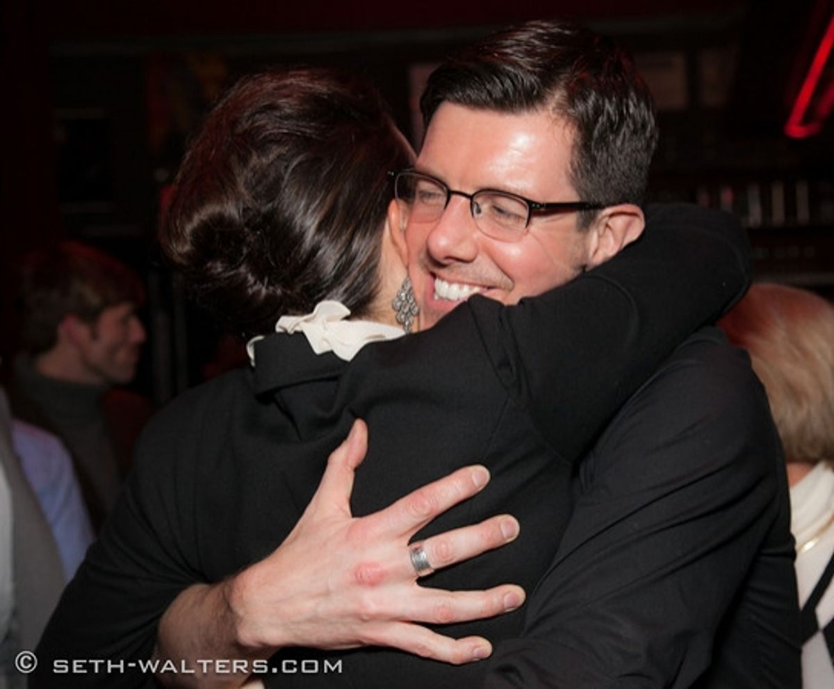 Ashley Brown and Gavin Lee at 