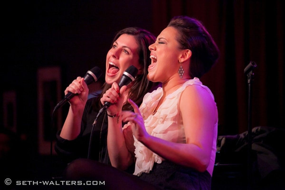 Emily Jones Ryan and Ashley Brown at 