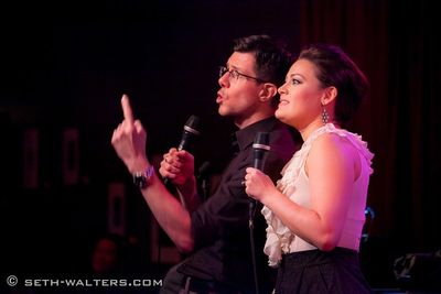 Gavin Lee and Ashley Brown Photo