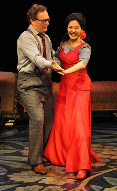 Benedict Campbell and Manna Nichols  Photo