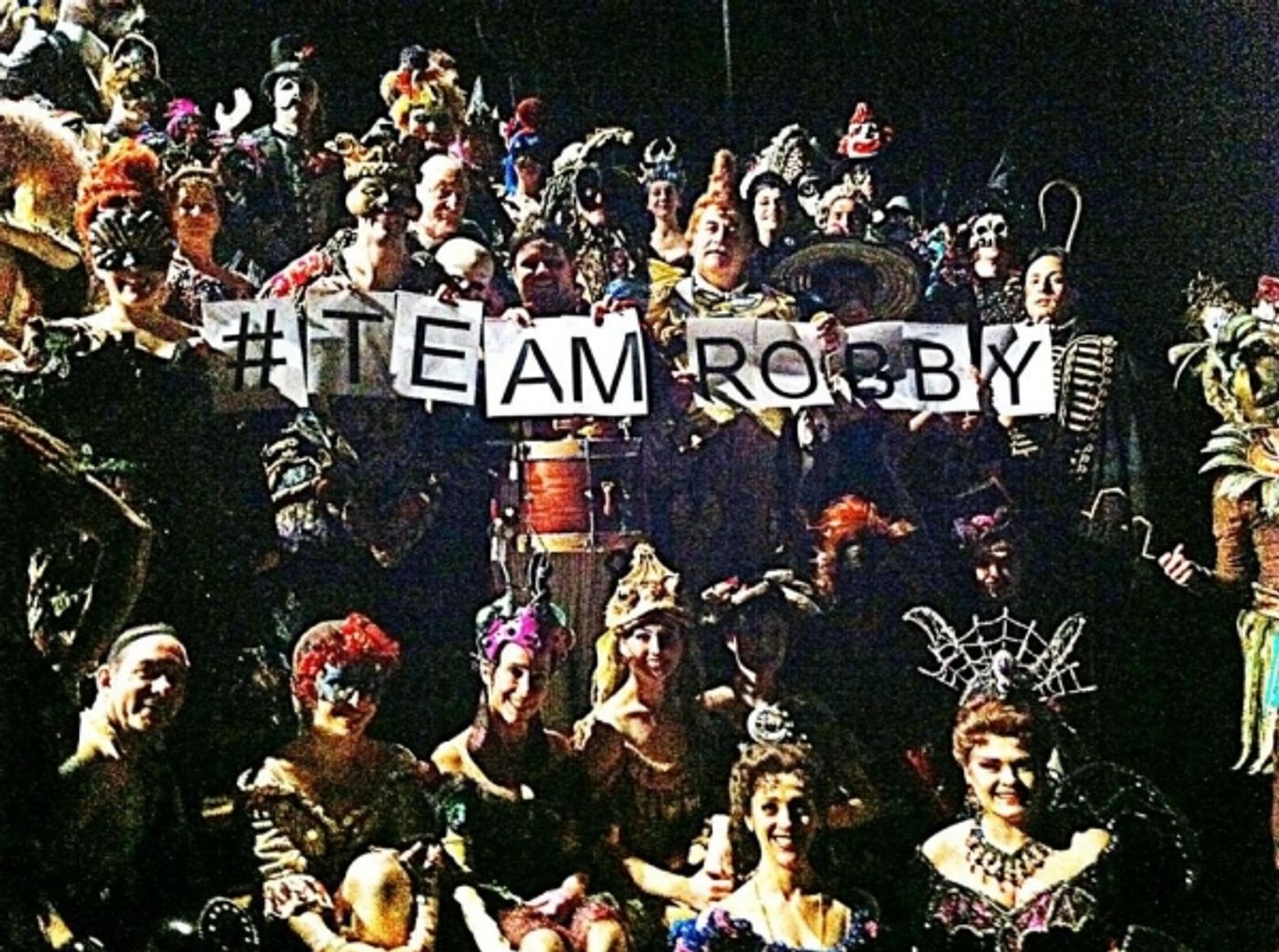 Photo Flash: Saturday Intermission Pics, Nov 24 - NEWSIES Does A CHRISTMAS STORY, Broadway Supports Injured Fan and More!  Image