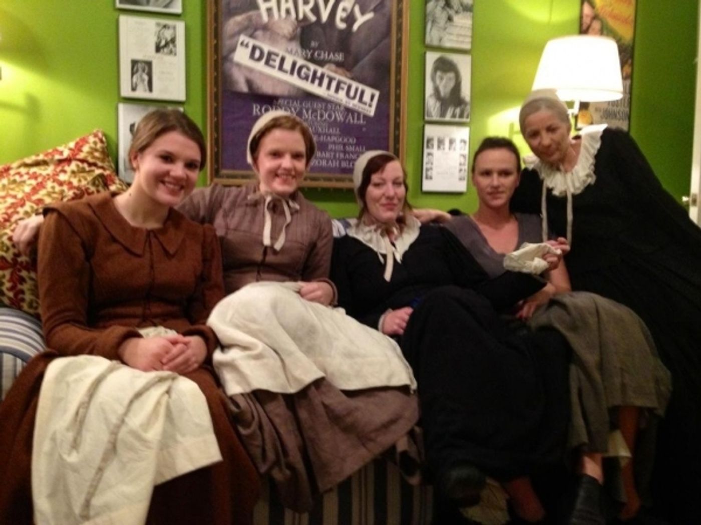 Photo Flash: Saturday Intermission Pics, Nov 24 - NEWSIES Does A CHRISTMAS STORY, Broadway Supports Injured Fan and More!  Image