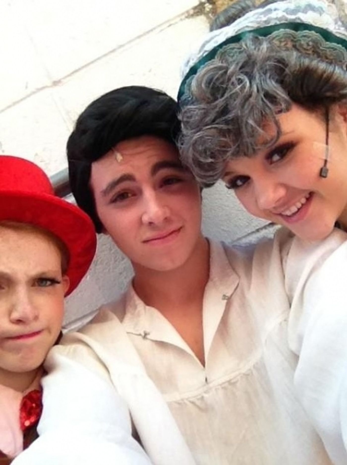 Photo Flash: Saturday Intermission Pics, Nov 24 - NEWSIES Does A CHRISTMAS STORY, Broadway Supports Injured Fan and More!  Image