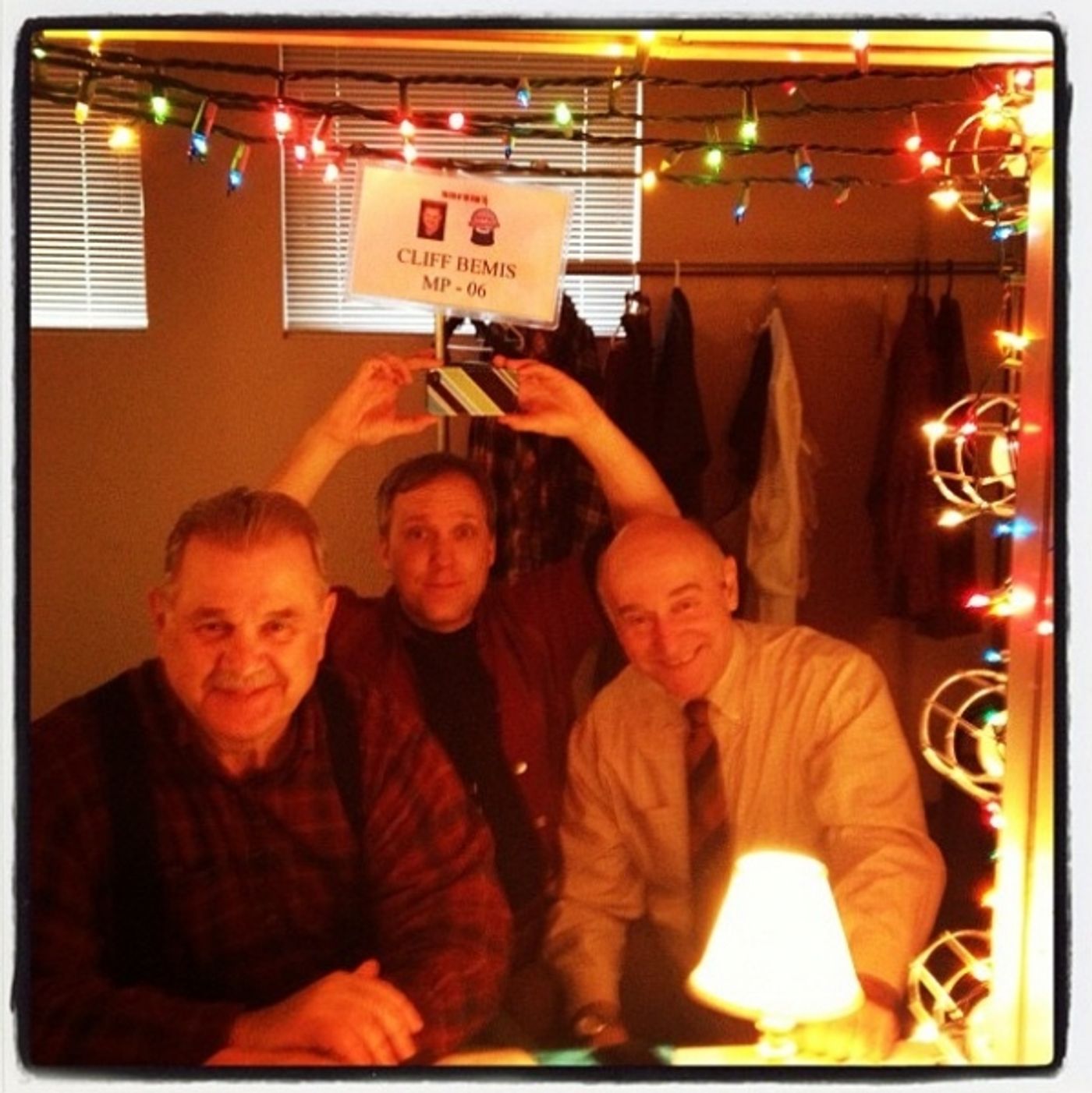 Photo Flash: Saturday Intermission Pics, Nov 24 - NEWSIES Does A CHRISTMAS STORY, Broadway Supports Injured Fan and More!  Image