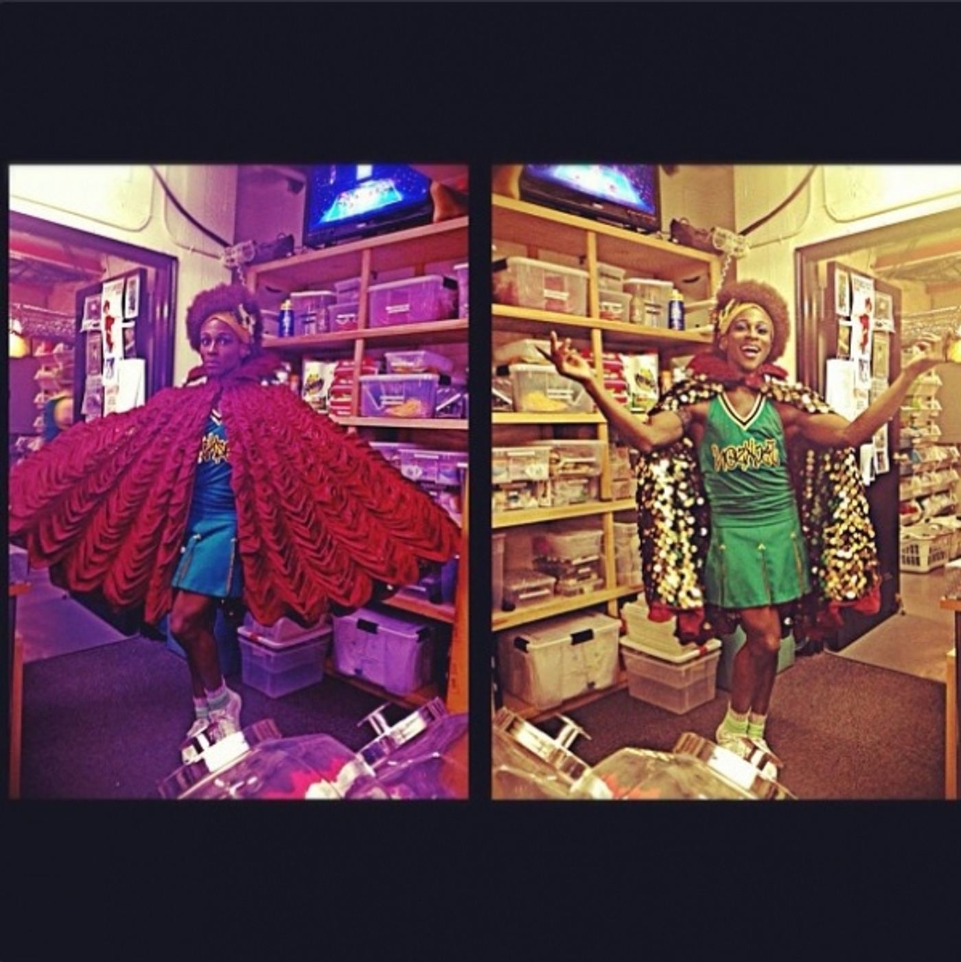 Photo Flash: Saturday Intermission Pics, Nov 24 - NEWSIES Does A CHRISTMAS STORY, Broadway Supports Injured Fan and More!  Image