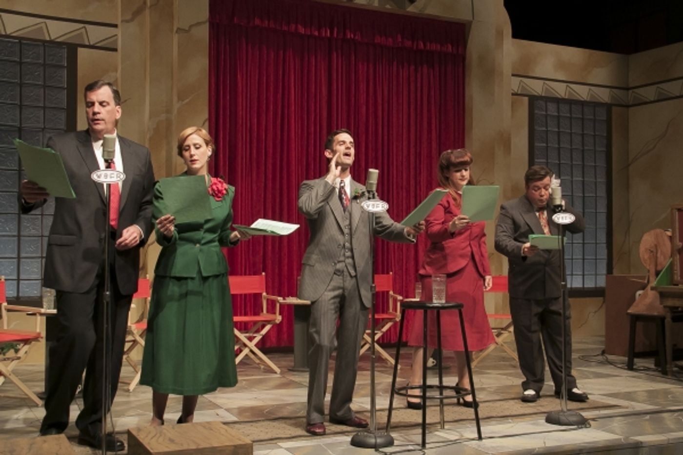 Photo Flash: First Look at WaterTower Theatre's IT'S A WONDERFUL LIFE: LIVE RADIO PLAY, Opening Tonight  Image