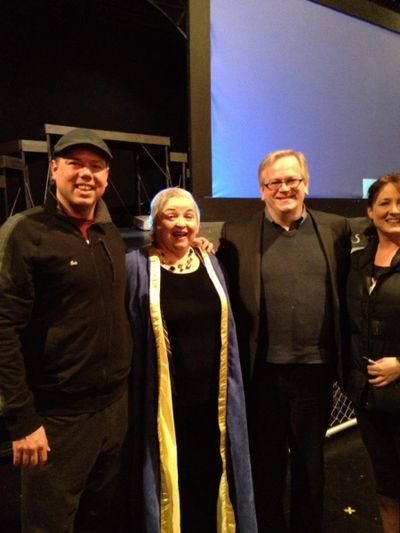 Britt Hancock, Carol Irvin, Jeffrey Ellis and Weslie Webster Photo